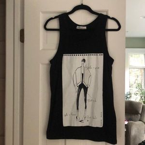 Zara Graphic Tank
